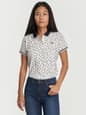 Levi's® PH Women's Slim Polo Shirt - 525990050 10 Model Front